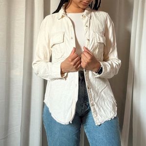 Cream Button Up - BP.